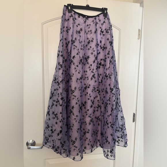 Cum Cum by Niki Livas Vintage Purple & Black Ball Skirt Juniors 5/6 - Picture 2 of 9